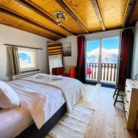 Les Crettaux Nend110 Skigebiet Nendaz By Fewo-plan Dom wakacyjny *